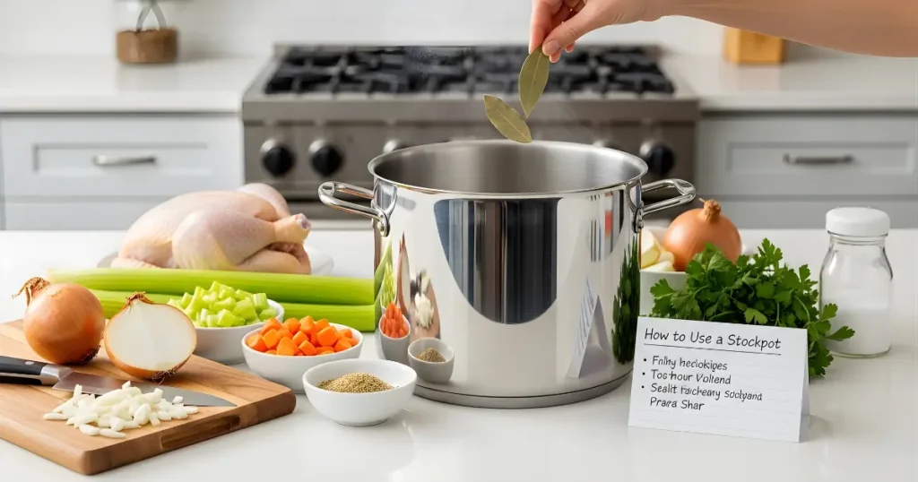 How To Use a Stockpot