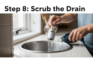 How to Clean Your Kitchen Sink Drain with Baking Soda And Vinegar