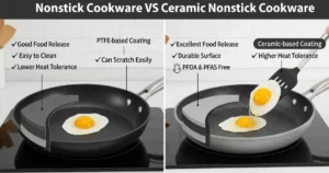 Nonstick Cookware VS Ceramic Nonstick Cookware