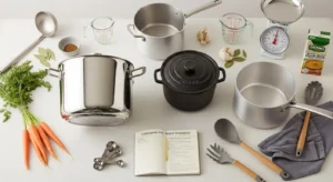 making homemade broth