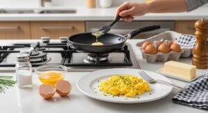 Cook Scrambled Eggs for Beginners