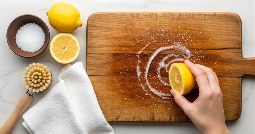 How To Clean A Wood Cutting Board