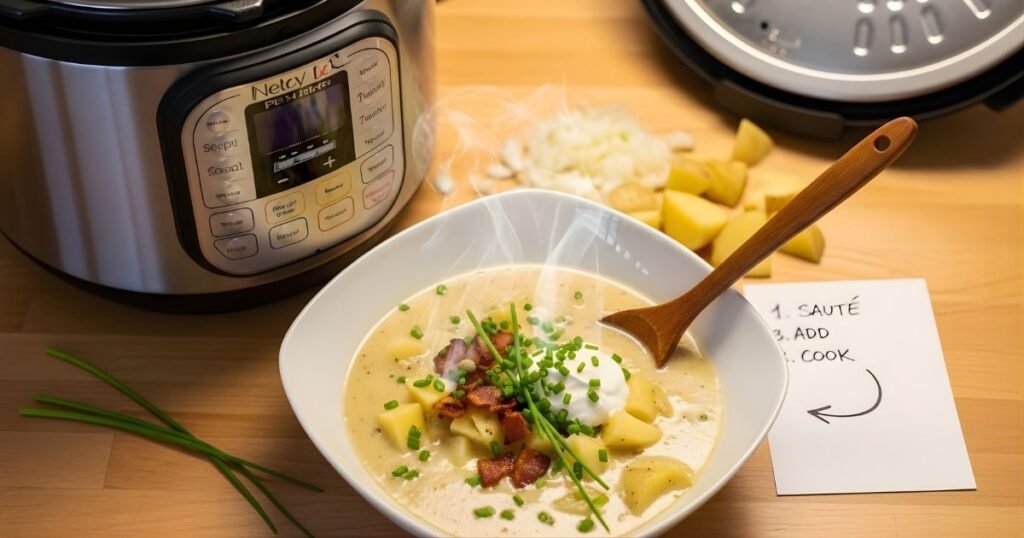 How to make Instant Pot potato soup for beginners? How to make Instant Pot potato soup for beginners