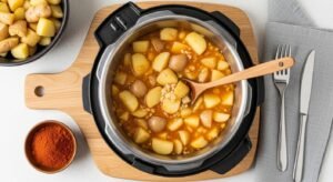 make Instant Pot potato soup for beginners